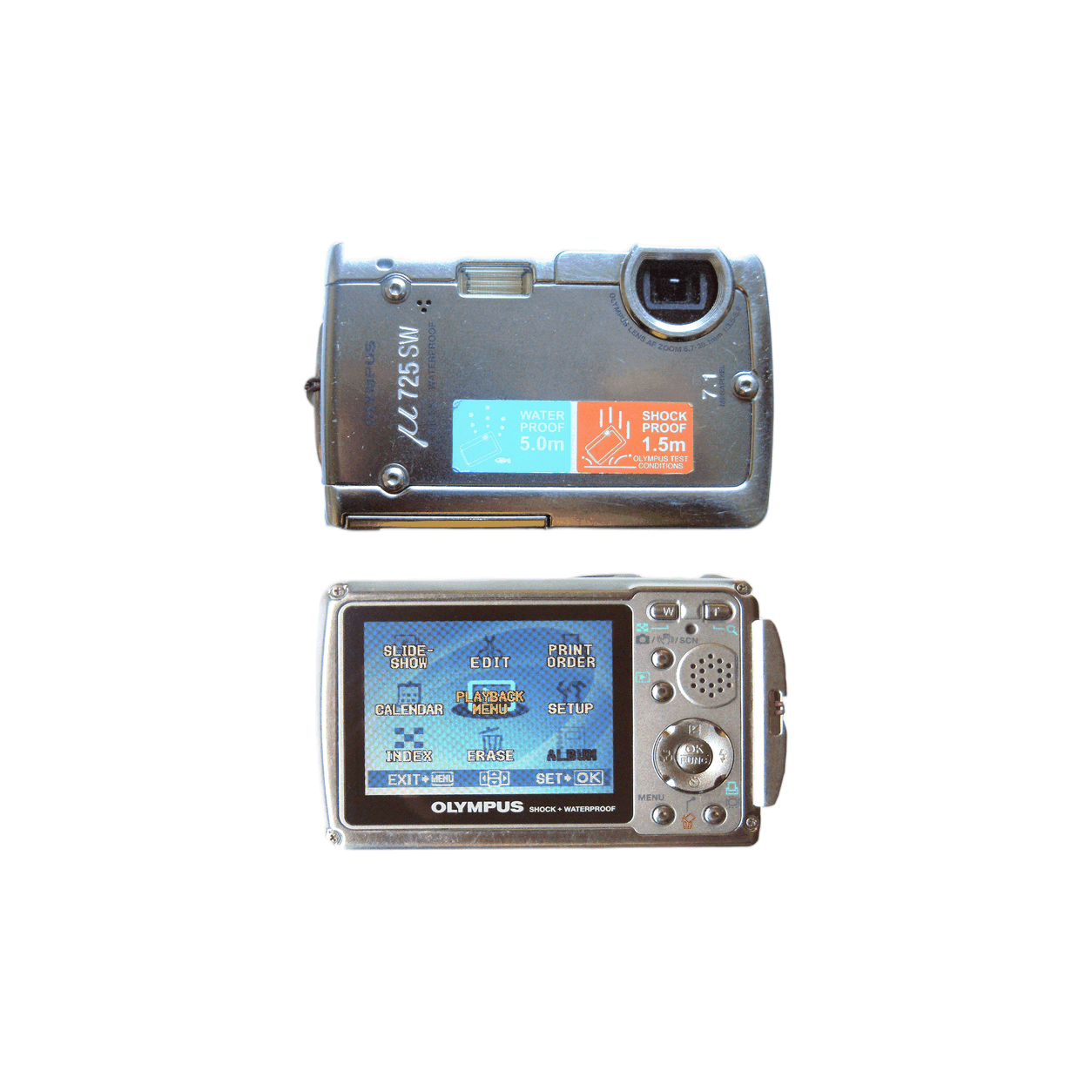 Archive illustration for Olympus Stylus 725 SW
