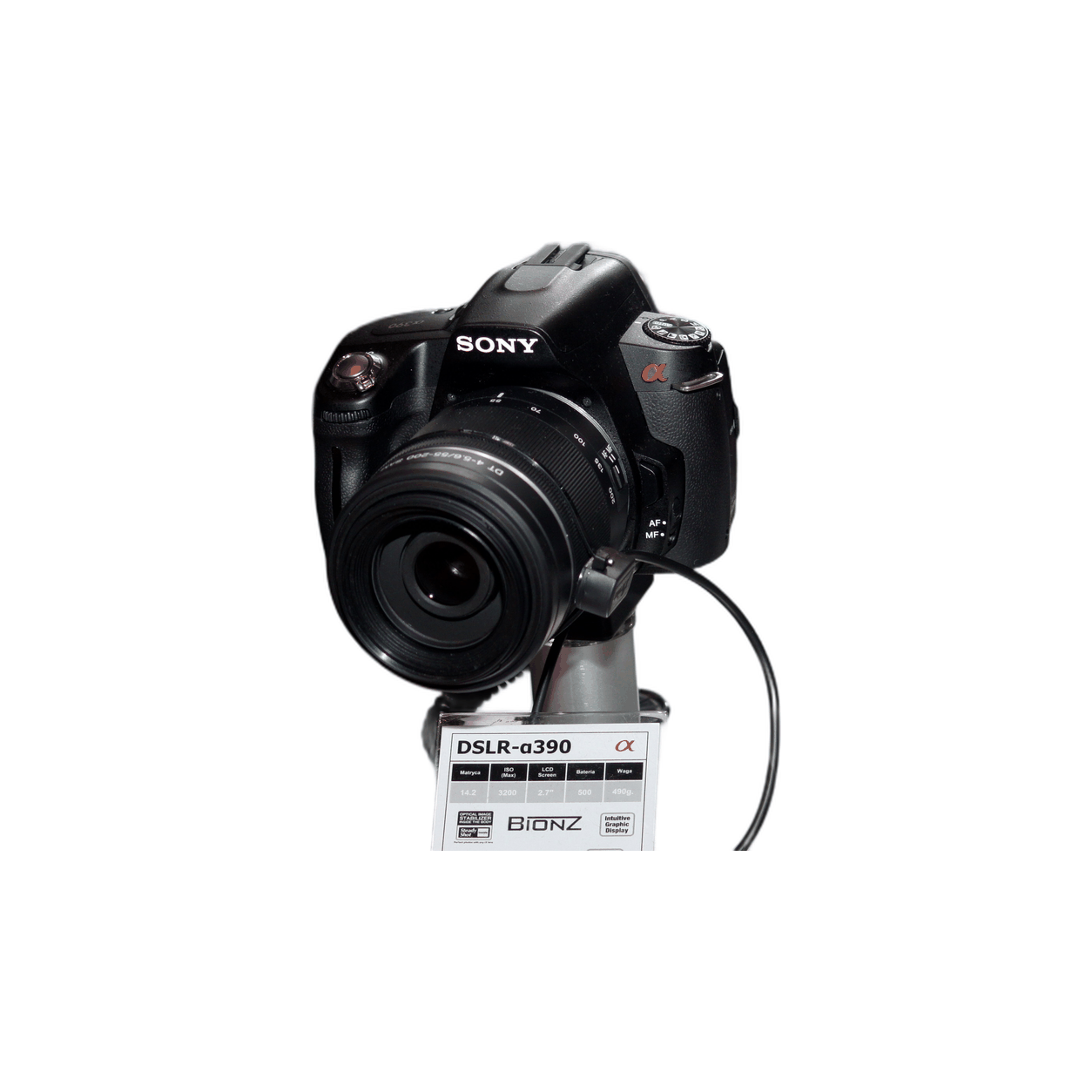 Archive illustration for Sony Alpha DSLR-A390